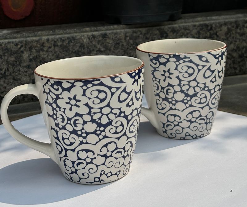 Midnight Elegance Mug Set of 2