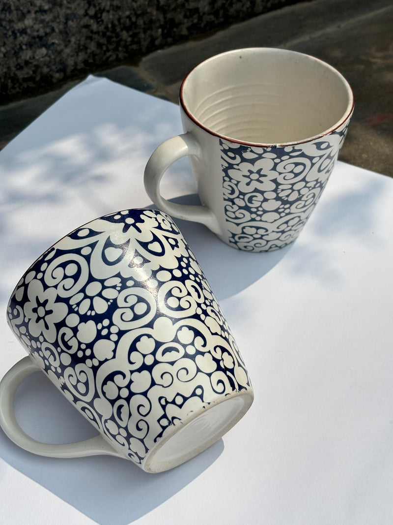 Midnight Elegance Mug Set of 2