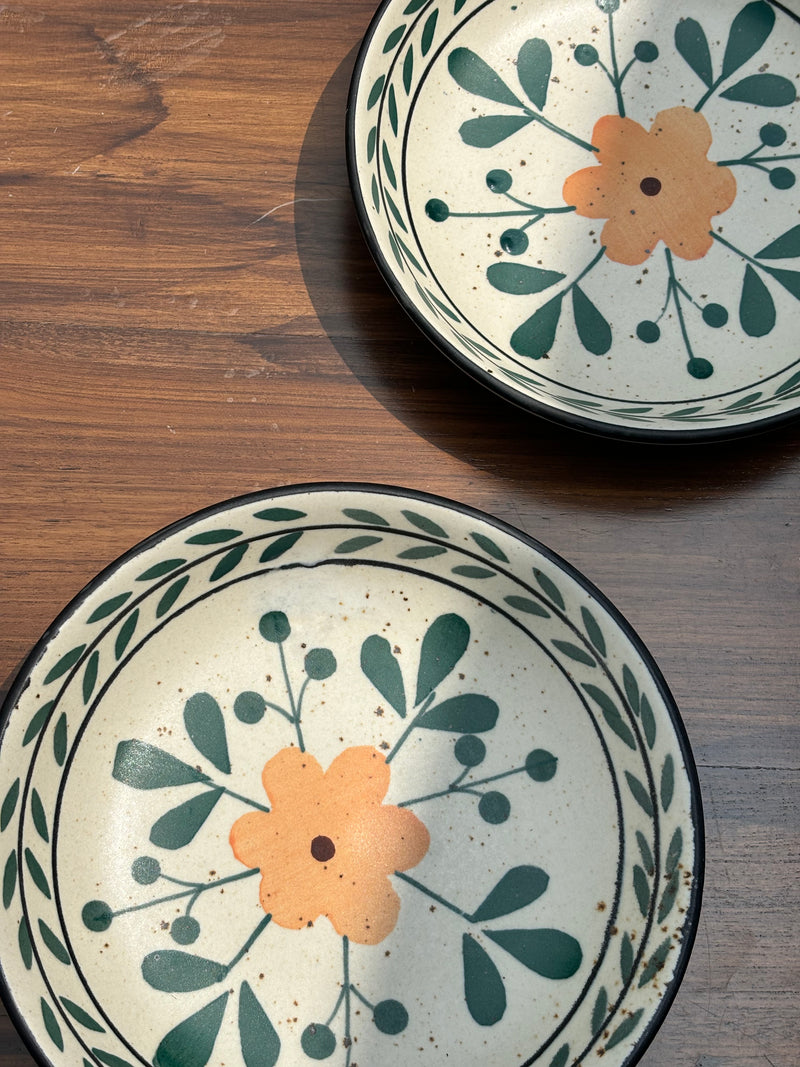 Sunburst Floral bowls