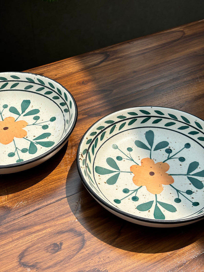 Sunburst Floral bowls