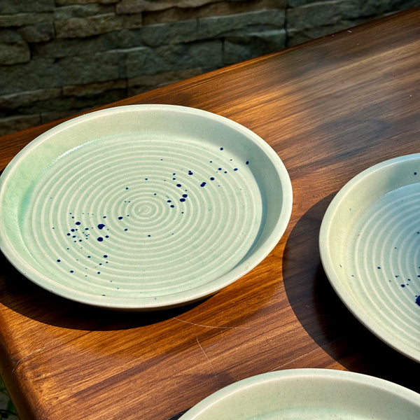HEATH CERAIMCS　salad plate　2枚セット Mint Splash Plate Set of 2 – arkshop.in
