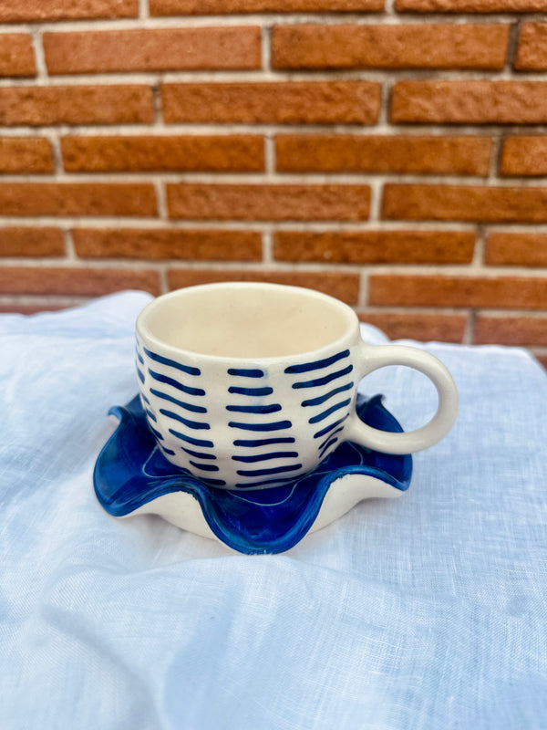 Nautical Stripes Mug Set of 2